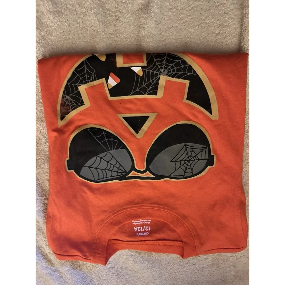 Carter's‎ Jack Lantern Shirt 12 Boys New